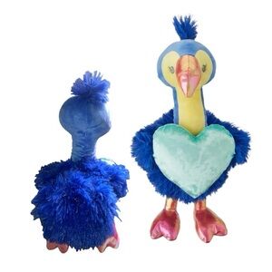 Flamingo With Green Heart 17” Plush